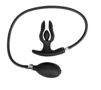 Rimba E-Stim Analplug aufblasbar aufspreizend Silikon