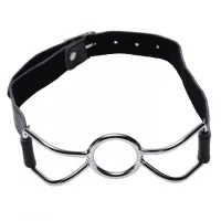 Ringknebel Spider Ring Gag Leder