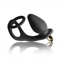 Rocks-Off RO-Zen Analplug m. Penis-Hodenring 7-Speed