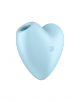 Satisfyer Cutie Heart Luftdruckstimulator m. Vibration blau