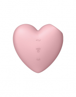 Satisfyer Cutie Heart Air Pulse Stimulator w. Vibration pink