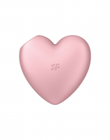 Satisfyer Cutie Heart Stimulateur de pression dair m. Vibration rose