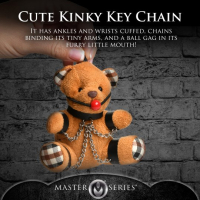 Keychain Bondage Bear w. Ball Gag