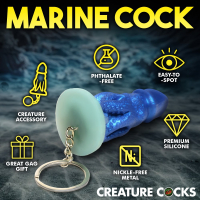 Keychain Mini Dildo Cocktopus Silicone funny Accessory for Purses Travel-Bags & Car-Mirrors by CREATURE COCKS buy