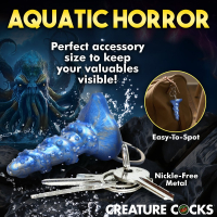 Porte-clés Minidildo Lord Kraken Silikon drôle daccessoire tentacule de seiche de CREATURE COCKS acheter
