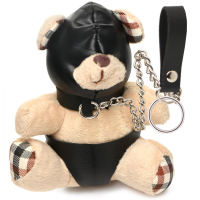 Keychain BDSM Teddy Bear w. Hood