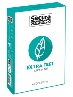 Préservatifs Secura Extra Feel ultra-minces, boîte de 48