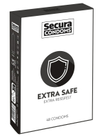 Secura Extra Safe Condoms thicker & tear-resistand 48-Pc Pack