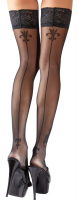 Stay-Up Stockings w. decorative Lily Seam