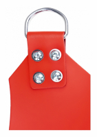 Sex-Sling Hängematte 4-Punkte 100x62cm Rindsleder rot