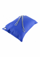 Sex-Sling Pillow Cowhide blue