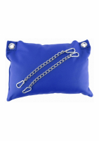 Cuscino Sex sling in pelle di mucca blu