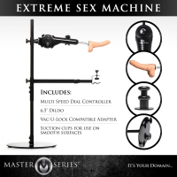 Sex-Machine w. Stand & Furniture Mount Dicktator 2.0