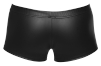 Shorts w. Dual-Zipper & Rhinestones Mattlook