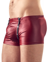 Shorts w. Dual-Zipper & Rhinestones Mattlook