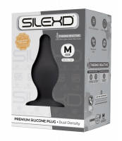 SilexD Plug anale a doppia densità in silicone medio