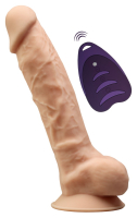 SilexD Penis Dildo w. Vibration & Remote 8-Inch skin