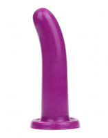 Silicone Dildo w. Suction Base Holy Dong 5.5-Inch medium purple