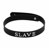 Silikonhalsband einstellbar SLAVE