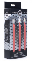 Candele a goccia SM Fire Sticks Set di 3 candele rosse