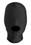 Spandex Hood w. padded Blindfold & open Mouth