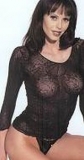Spider Web Lace Top manches longues