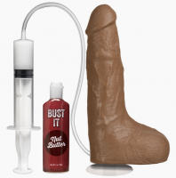 Squirting Dildo realistic Bust-It brown