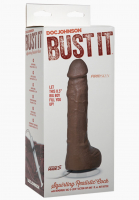 Dildo squirting realistico Bust-It marrone
