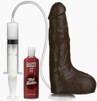 Squirting Dildo realistic Bust-It chocolate