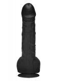Squirting Cock w. Vac-U-Lock Suction Cup black