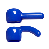 Set di accessori per vibratori a bacchetta PVC blu