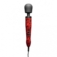 Stabvibrator Doxy Wand Massager m. Rosenmuster