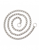 Steel Chain twisted 1 Meter w. Key Rings