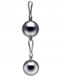 Steel & Chrome Ball Weight with Eyelet 226 g / 8oz