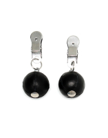 Steel Ball Weights Leather coated w. Clamps 2x150g