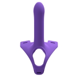 Strap-On Dildo Harness Perfect Fit Zoro 12 cm viola unisex