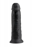 Strap-On Dildo w. Suction Base King Cock 10 Inch black