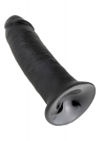 Strap-On Dildo w. Suction Base King Cock 10 Inch black