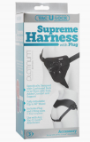 Strap-on dildo cintura Platinum Supreme Harness nero