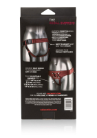 Strap-On Dildo Harness Regal Empress PU-Leather bronze-red adjustable by Quick-Release Buckle buy cheap