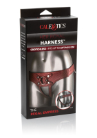 Strap-On Dildo Harness Regal Empress PU-Leather bronze-red Designer-Harness from CALEXOTICS buy cheap