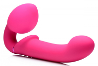 Vibratore gonfiabile strap-on Ergo-Fit G-Pulse rosa