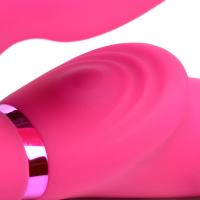 Vibromasseur Strap-On gonflable Ergo-Fit G-Pulse rose
