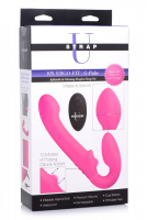 Strap-On Vibrator aufblasbar Ergo-Fit G-Pulse pink