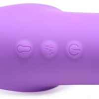 Vibratore gonfiabile strap-on Ergo-Fit G-Pulse viola