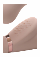 Vibratore strap-on senza spalline gonfiabile con telecomando Evoke pelle