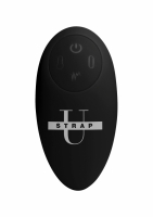 Vibratore strap-on senza spalline gonfiabile con telecomando Evoke pelle