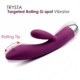 Svakom Trysta Rolling G-Spot Rabbit Vibrator purple