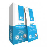System JO H2O Original Lubricant 10ml 12-Foil-Pack