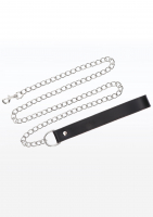 Taboom Leash w. Chain & PU-Leather Wrist-Loop